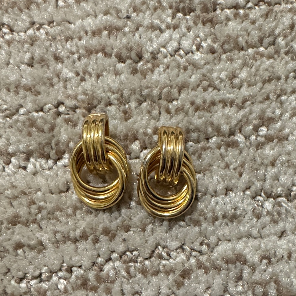Elegant Gold Hoop Earrings